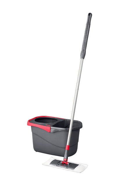Microfiber Flat Spin Mop and Bucket - US 6138