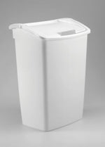 Dual Action Swing Top Trash Can - US 7074