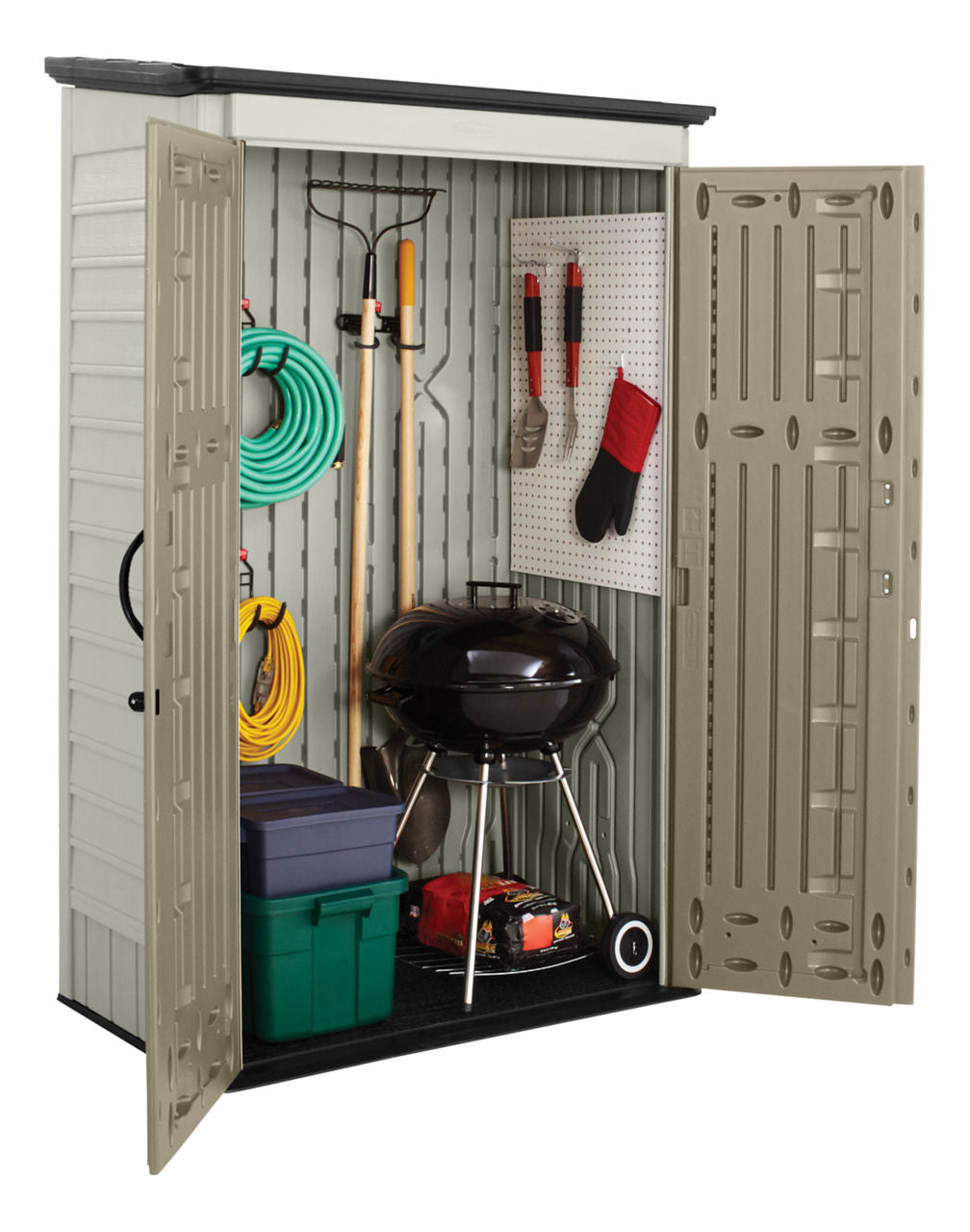 Vertical Storage Shed - US 3975