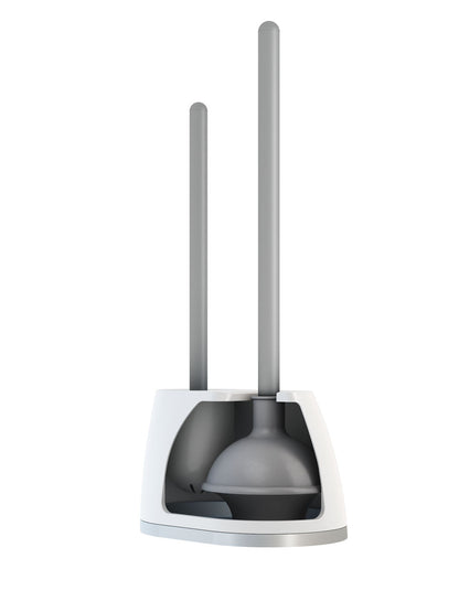 Toilet Brush Plunger and Caddy - US 5703