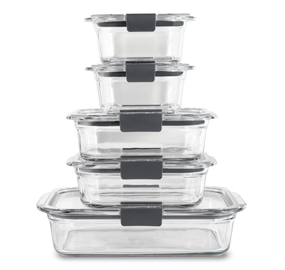 Brilliance™ Glass Food Storage Container Set - US 9508