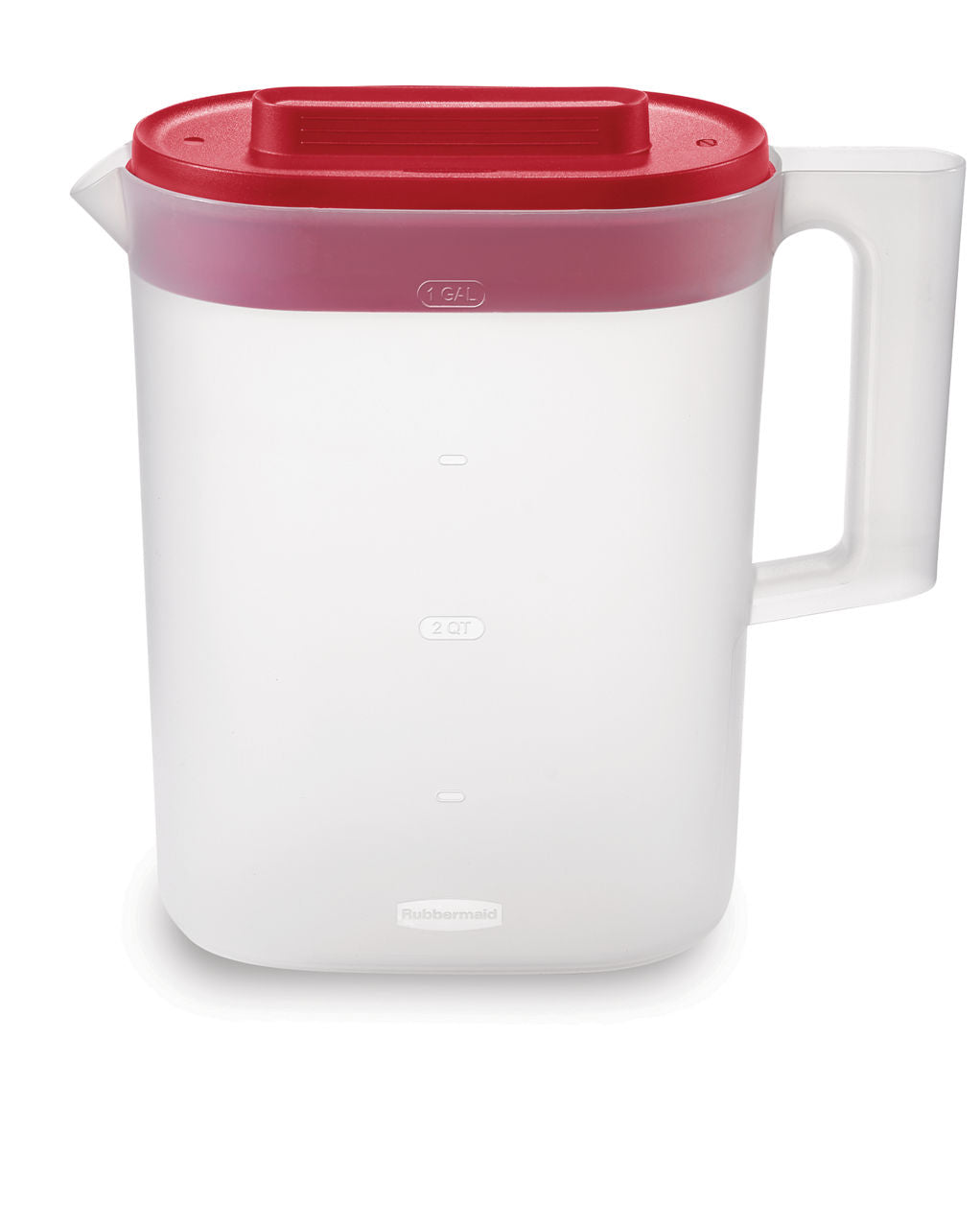 Compact Pitcher, Plastic Pitcher with Lid - US 2381
