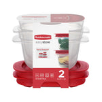EasyStore Food Storage Containers, 2-pack Square - US 2806