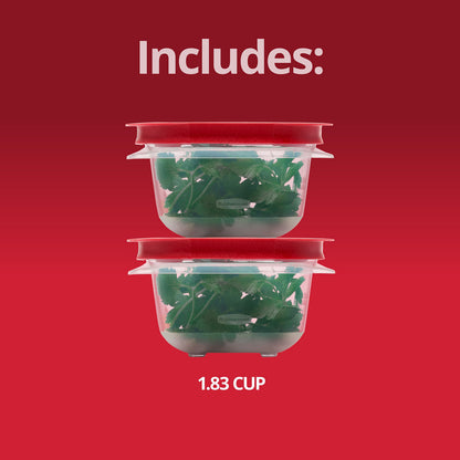 EasyStore Food Storage Containers, 2-pack Square - US 2806
