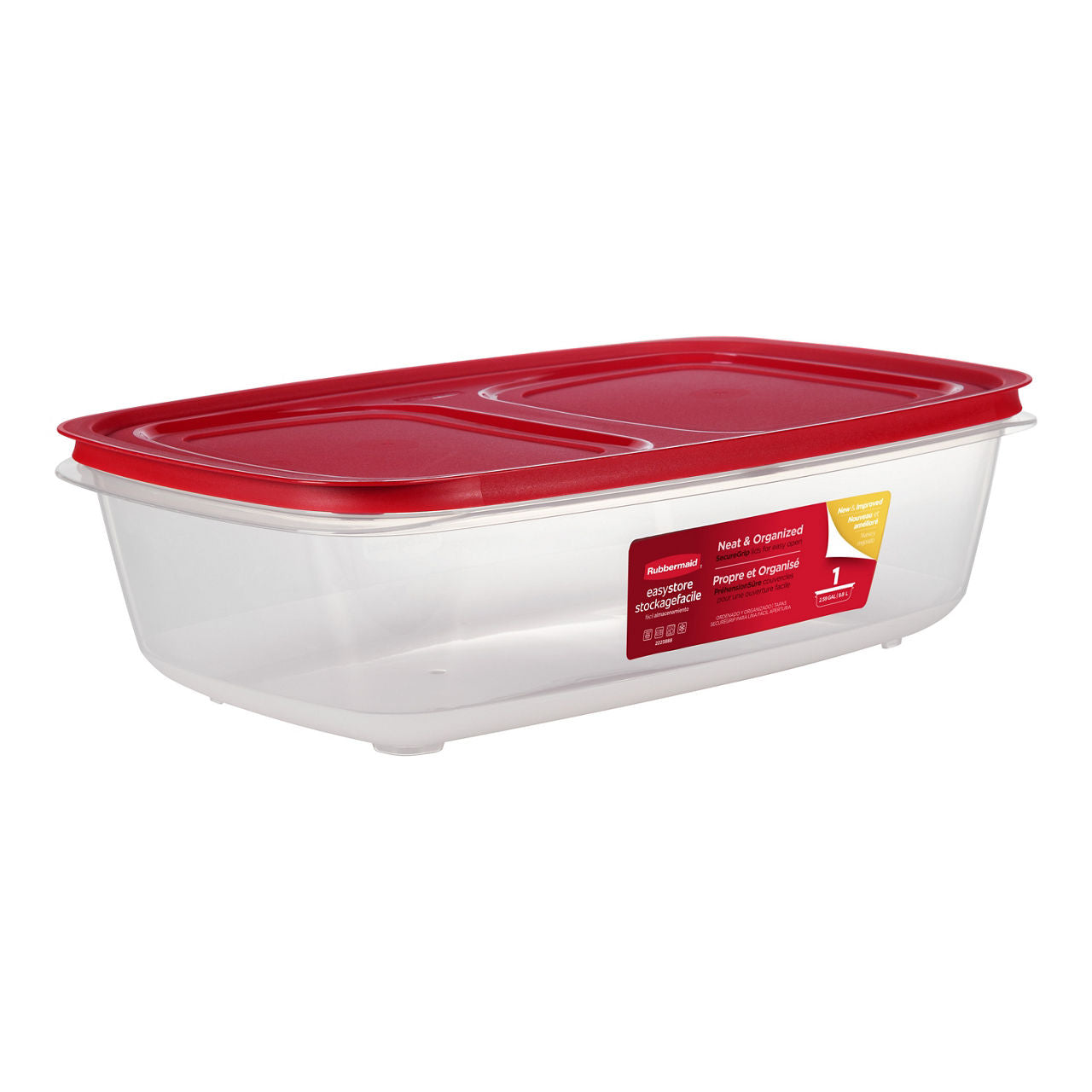 EasyStore Food Storage Container, X-Large Rectangle - US 4582