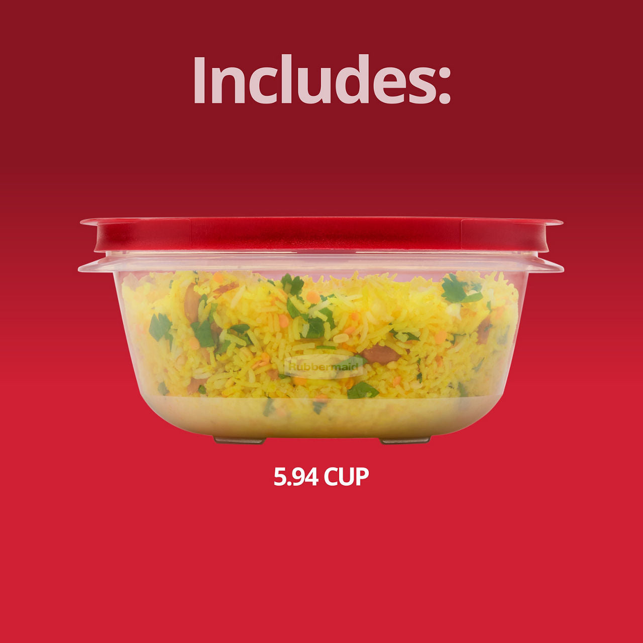 EasyStore Food Storage Container, Medium Round - US 5671