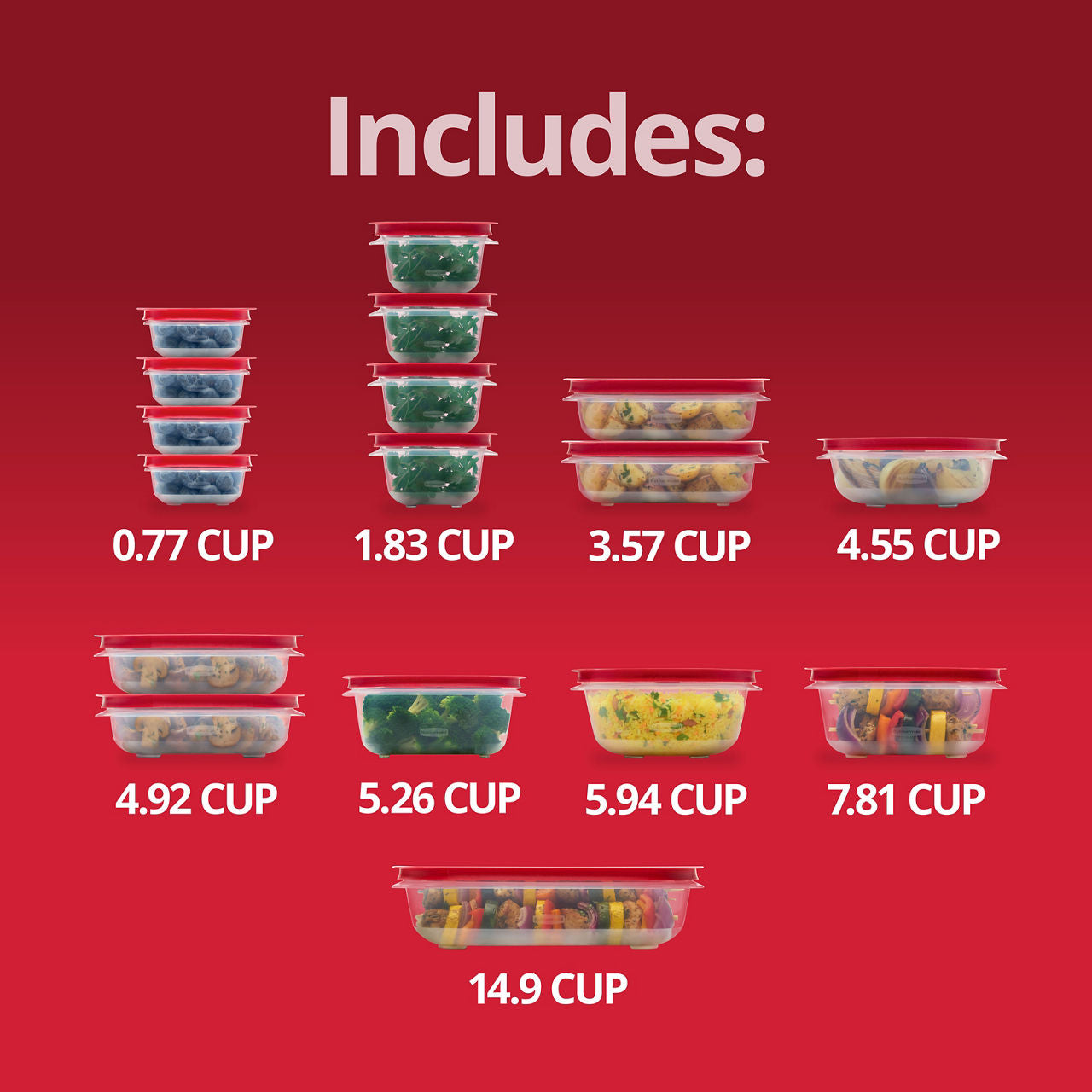 EasyStore Food Storage Container Set - US 4446