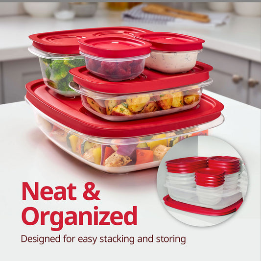 EasyStore Food Storage Container, Medium Rectangle - US 7191