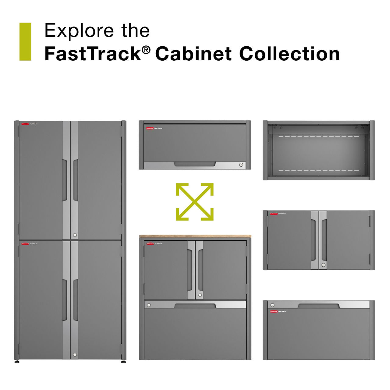 FastTrack® 2-Door + Drawer Base Cabinet - US 2095