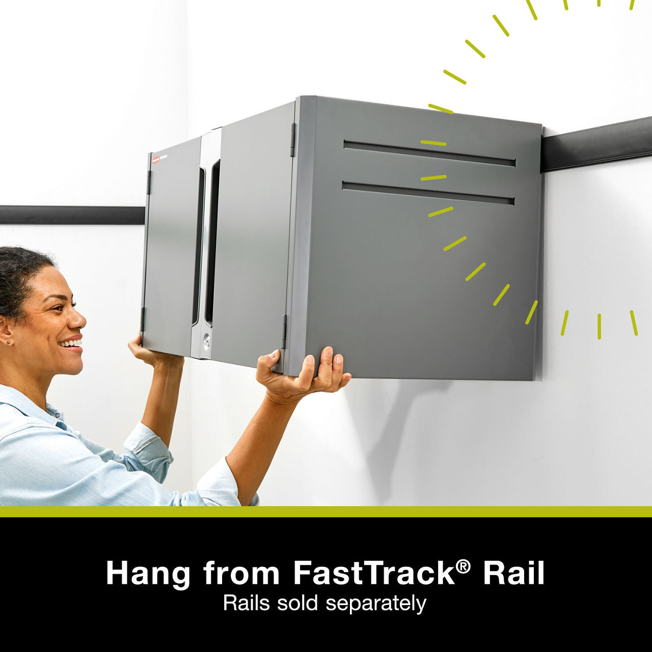 FastTrack® Single 2-Door Cabinet - US 8004