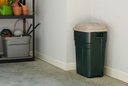 Roughneck™ Non-Wheeled Slim Trash Can - US 2527