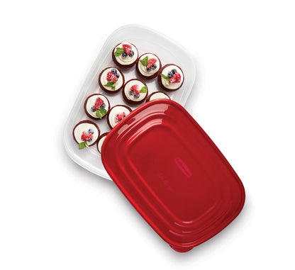 TakeAlongs® Large Rectangular Food Storage Containers, 1 Gallon - US 8679